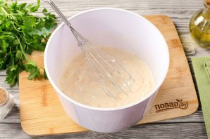 Ленивый хачапури на сковороде рецепт с сыром на молоке - фото шаг 6