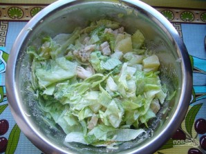 Салат из капусты "Айсберг" - фото шаг 4