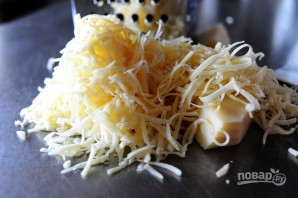 Шампиньоны под сыром в духовке - фото шаг 7