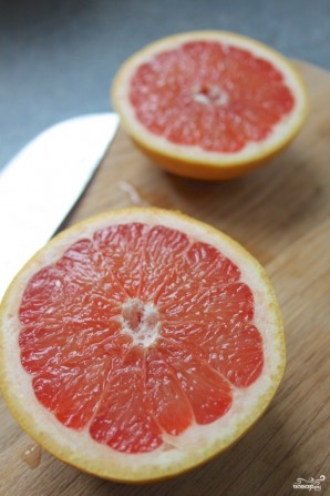 Десерт из грейпфрута - фото шаг 1
