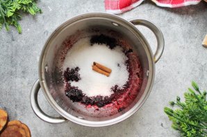 Морс из черники - фото шаг 7