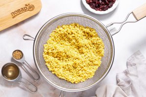 Кексы из пшена - фото шаг 2