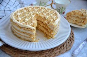 Торт "Пломбир" на сковороде - фото шаг 20