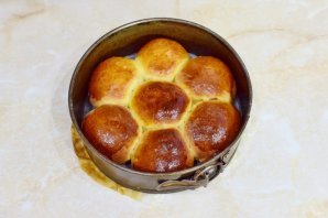 Творожное дрожжевое тесто для булочек - фото шаг 9