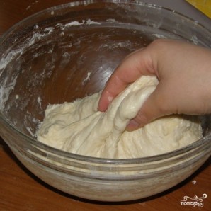 Постное тесто для пирожков - фото шаг 5