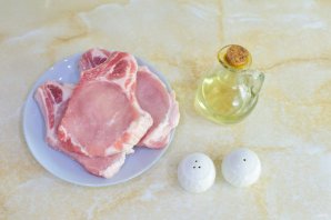 Антрекот на сковороде