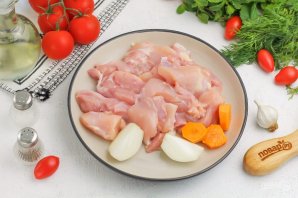 Котлеты из куриной грудки в духовке - фото шаг 2