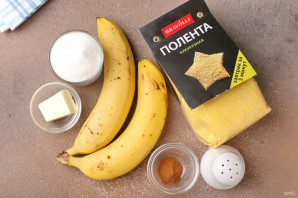 Полента  "Bravolli" с карамелизованными бананами - фото шаг 1