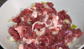 Самса узбекская слоеная с мясом - фото шаг 2