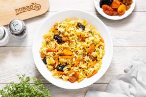 Постный плов - фото шаг 11