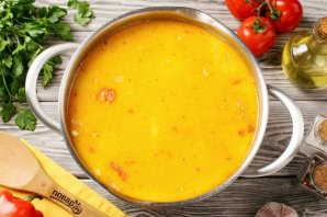 Сырный суп с говядиной - фото шаг 9