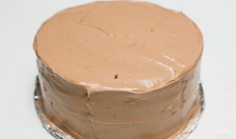 Шоколадно-ореховый тортик - фото шаг 8