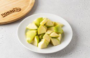 Лимонад с зеленым яблоком и лаймом - фото шаг 3