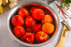 Варенье из персиков с пектином - фото шаг 2