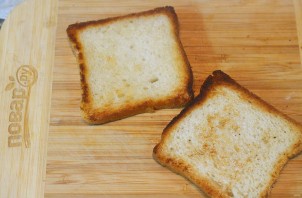 Бутерброд с беконом - фото шаг 1