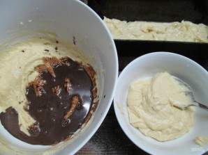 Ванильный кекс с влажной шоколадной начинкой  - фото шаг 6