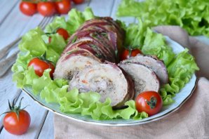 Мясной рулет - фото шаг 16