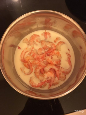 Спагетти с креветками и кетчупом "Махеевъ" - фото шаг 4
