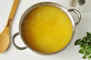 Куриный суп с булгуром - фото шаг 7