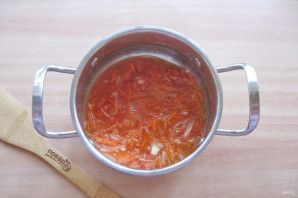 Тилапия в томатном соусе - фото шаг 4