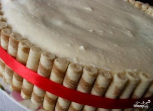 Бисквитно-творожный торт - фото шаг 10