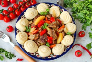 Хинкал "Розочки" - фото шаг 16