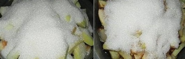 Варенье из яблок "Белый налив" дольками - фото шаг 2