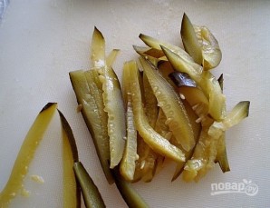 Салат из фасоли и сухариков - фото шаг 4