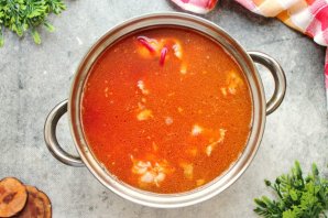Борщ со свеклой - фото шаг 10