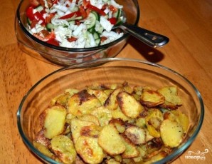 Хрустящий картофель в духовке - фото шаг 5