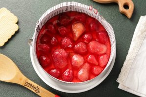 Чизкейк из творога - фото шаг 16