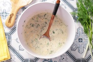 Блинчики с сыром - фото шаг 8