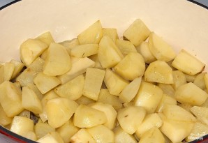 Тушеный картофель с мясом - фото шаг 9
