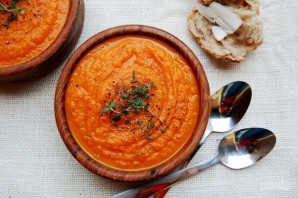 Морковный суп-пюре с травами - фото шаг 5