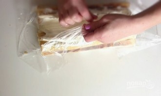 Торт "Полено" (самый простой рецепт) - фото шаг 8