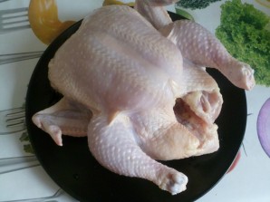 Курица в сметане на сковороде - фото шаг 1