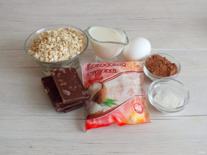 Шоколадное печенье без сахара - фото шаг 1