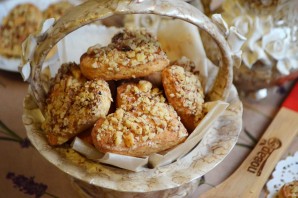 Медовое печенье с орехами - фото шаг 9