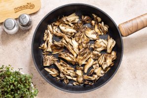 Жареные Майтаке - фото шаг 6