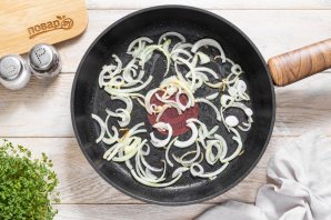 Постный грибной суп из замороженных грибов - фото шаг 4