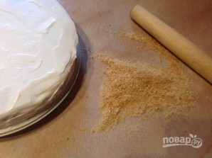 Тыквенный торт со взбитыми сливками - фото шаг 15