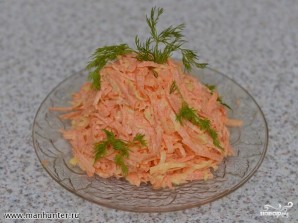 Морковка с сыром и чесноком - фото шаг 6