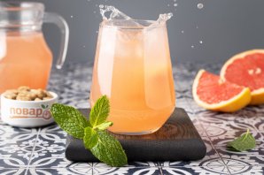 Вода с соком грейпфрута - фото шаг 5