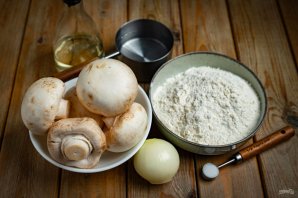 Постные вареники с грибами - фото шаг 1