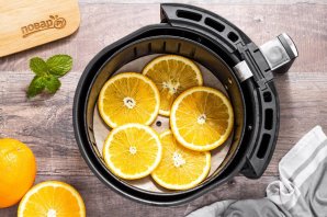 Сушеные апельсины в аэрогриле - фото шаг 5