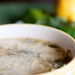 Суп со шпинатом и орзо - фото шаг 6