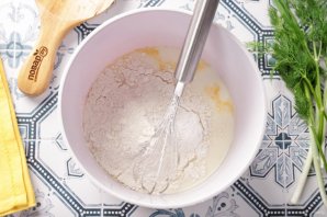 Блинчики с сыром - фото шаг 4