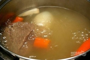 Суп гороховый с сухариками - фото шаг 3