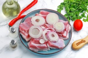 Шашлык на вине - фото шаг 3