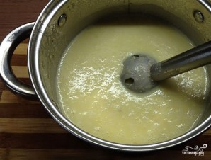 Кукурузный крем-суп с креветками - фото шаг 4
